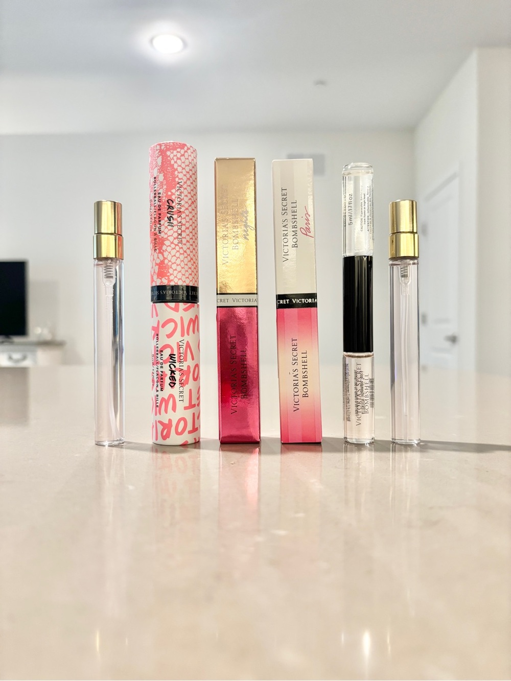 Victoria’s Secret Bombshell Rollerball Set + 2 Free 10ml Mystery NEW